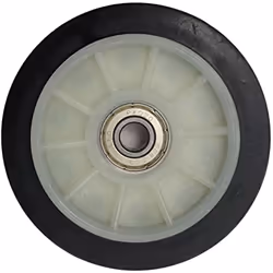 Patin roue avant compatible pour sèche-linge BEKO, ESSENTIEL, CONTINENTAL EDISON, ALTUS, FAR, LISTO, OCEANIC 2969900200, 2987 ...