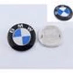 Badges emblème - BMW - 82mm capot & 74mm coffre - Lot de 2 logos - Vérifiez dimensions avant commande