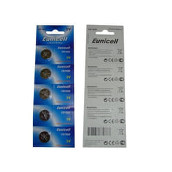 Lot de 10  Piles CR1620 3V NEUF sous blister EUNICELL