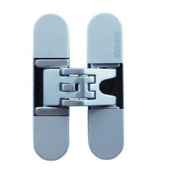 Koblenz - Kubica K6200 cs hd Charnière invisible 3D Bâtiment - Finition Chromé satiné - 45/60kg Ep mini 32mm - 1 pièce
