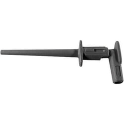 Stäubli - microgrip-xb Pince crocodile de sécurité enfichable 2 mm cat ii 300 v rouge