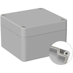 Stäubli - Boîtier à usage général rs pro en abs, 120 x 122 x85mm, Gris IP66 ( Prix pour 1 )