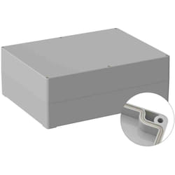Rs Pro - Boîtier à usage général en Polycarbonate, 230 x 300 x 110mm, Gris IP66 ( Prix pour 1 )