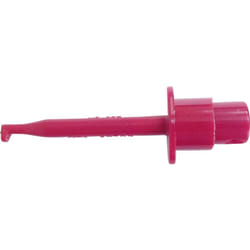 Voltcraft - Pince crocodile à souder cat i rouge Q26156