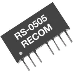 Convertisseur cc/cc pour circuits imprimés Recom RS-2405S Nbr. de sorties: 1 x 24 v/dc 5 v/dc 400 mA 2 w 1 pc(s)