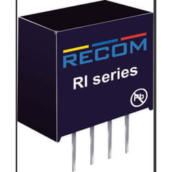 Convertisseur CC/CC pour circuits imprimés RECOM RI-2412S Nbr. de sorties: 1 x 24 V/DC 12 V/DC 168 mA 2 W 1 pc(s)
