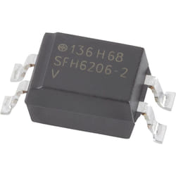 Vishay - Optocoupleur - Phototransistor SFH6206-2 CMS-4 Transistor ac, dc Q32040