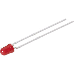 Tlhy 4400 led jaune rond 3 mm 10 mcd 60 ° 30 mA 2.4 v Q61252 - Vishay