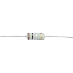 401773 Résistance de puissance 1 ω sortie axiale 5 w 5 % 1 pc(s) W79442 - Weltron