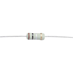 Weltron - 401820 Résistance de puissance 2.7 ω sortie axiale 5 w 5 % 1 pc(s) W79657