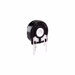 description Potentiomètre / trimmer avec position identifiée par curseur. Réglage à l'aide d'un tournevis. Modèle 10 kΩ N/A p ...