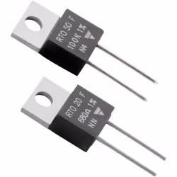 Informations techniques Charge admissible (électrique) : 50 W Forme de construction (résistance/condensateur) : TO-220 Pas :  ...