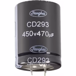 Informations techniques Capacité électrique : 220 µF Dimension produit, Ø : 30 mm Dimensions produit, hauteur : 40 mm Durée d ...