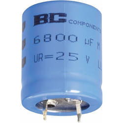 Vishay - 2222 056 57103 Condensateur électrolytique Snap-In 10 mm 10000 µF 40 v 20 % (ø x h) 30 mm x 40 mm 1 pc(s)