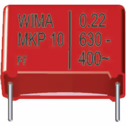fabricant et numéro du fabricant WimaMKP1J012202C00KSSD-1 données techniques Capacité électrique: 2200 pF Contenu: 1 pc(s) Di ...