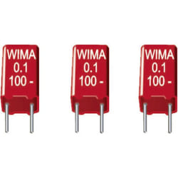 Mks 2 0,033uF 10% 63V RM5 1 pc(s) Condensateur à film mks sortie radiale 0.033 µF 63 v/dc 10 % 5 mm (l x l x h) 7.2 x 2.5 x 6.5 mm W33280 - Wima