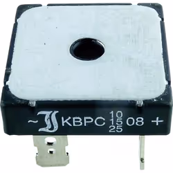 enquête Diotec KBPC10/15/2502 FP Type de boîtier (semi-conducteur): KBPC Contenu: 1 pc(s) description Dans un boîtier époxy a ...