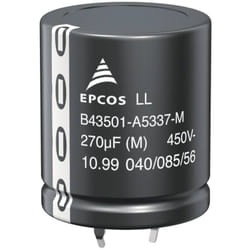 TDK - B43501-C5107-M Condensateur électrolytique Snap-In 10 mm 100 µF 20 % (ø x l) 30 mm x 25 mm 1 pc(s)