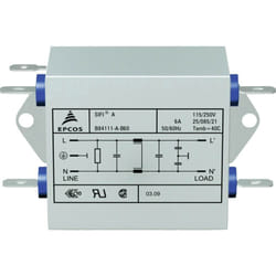 Filtre antiparasite TDK B84111AB120 ignifugé 250 v/ac 20 a 0.47 mH (l x l x h) 63.5 x 77 x 38.1 mm 1 pc(s) S79095