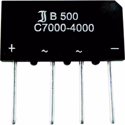 enquête Diotec B80C5000A Type de boîtier (semi-conducteur): SIL-4 Contenu: 1 pc(s) description Redresseurs de diode des const ...