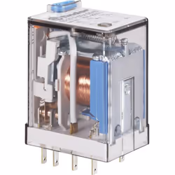 Informations techniques Protection relais: RT I Informations techniques Connexion (composants) : cosses plates 2 mm Courant d ...