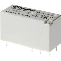 Finder - Relais pour circuits imprimés 41.52.9.012.0010 12 v/dc 8 a 2 inverseurs (rt) 1 pc(s) S72973