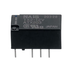 Panasonic - TXS212 Relais pour circuits imprimés 12 v/dc 1 a 2 inverseurs (rt) 1 pc(s) S71640