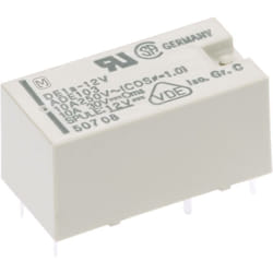Panasonic - DE1A1B12 Relais pour circuits imprimés 12 v/dc 8 a 1 no (t), 1 nf (r) 1 pc(s) S73972