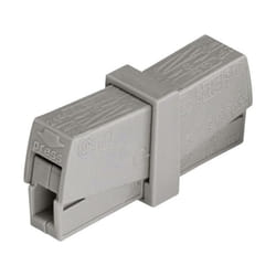 Wago - Borne de raccordement 224-201 flexible: 0.5-2.5 mm² rigide: 0.5-2.5 mm² Nombre de pôles: 2 gris 1 pc(s) S58593