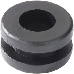 Hellermanntyton - Passe-câbles HV1302-PVC-BK-M1 633-03020 ø max. des bornes 8 mm pvc noir 1 pc(s) S11322