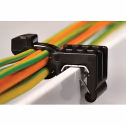 Hellermann Tyton T50ROSEC23 serre-câbles Polyamide Noir 500 pièce(s)