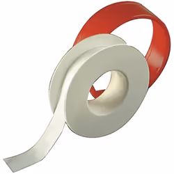 Informations techniques Matériau : PTFE Mastic 12 m Ruban PTFE (téflon) à froid et résistant à la chaleur. Idéal pour l'étanc ...