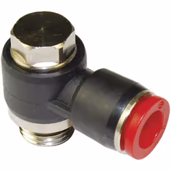 Informations techniques Filetage extérieur : 1/8" Pression de service (max.) : 10 bar Température ambiante (max.) : +80 °C Te ...