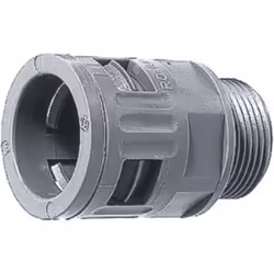 Informations techniques Adapté pour (série de tubes ondulés) : SILVYN® RILL Couleur : gris (RAL 7001) Filetage extérieur : M3 ...