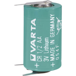 Varta - Pile spéciale cr 1/2 R6 (aa) slf lithium 6127-SLF picots à souder en u 3 v 970 mAh 1 pc(s) X37691