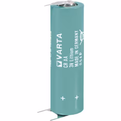 enquête 3 V 2000 mAh Lithium A souder sur circuit imprimé description Pile lithium cylindrique CRAA SLF (sorties à souder sur ...
