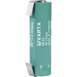Pile spéciale cr aa lf lithium Varta 6117-LF cosses à souder en u 3 v 2000 mAh 1 pc(s)