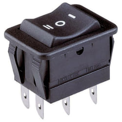 Arcolectric - Bulgin Ltd.) H1570 vb aaa Interrupteur à bascule H1570 vb aaa 250 v/ac 16 a 2 x On/Off/On permanent/0/permanent 1 pc(s) D77713