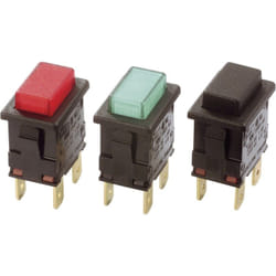 Arcolectric - Bulgin Ltd.) H8350ABAAA H8350ABAAA Interrupteur à pression 250 v/ac 16 a 2 x Off/On à accrochage 1 pc(s) D77350