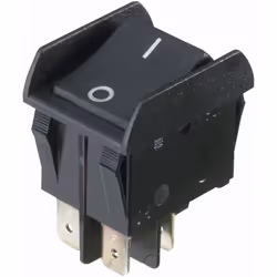 Informations techniques Connexion (composants) : cosses plates 6.3 mm Couleur boîtier/bouton : noir Courant de commutation (m ...