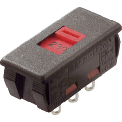 Arcolectric - Bulgin Ltd.) T2228EAAF T2228EAAF Interrupteur à glissière 250 v/ac 6 a 2 x On/On 1 pc(s) D77657