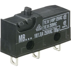 Hartmann - ptr 260009 Microrupteur MBF5A 250 v/ac 10 a 1 x On/(On) à rappel 1 pc(s) D71336