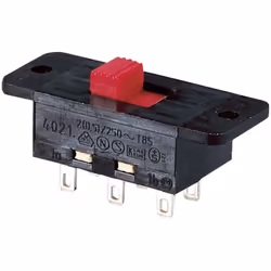 Informations techniques Connexion (composants) : cosses plates 2.8 mm Couleur : noir, rouge Courant de commutation (max.) : 5 ...