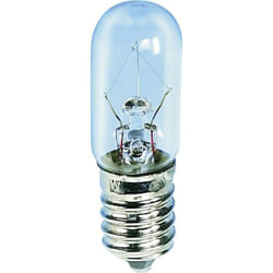 00112410 Petite ampoule tubulaire 24 v, 30 v 6 w, 10 w E14 clair 1 pc(s) D90623 - Barthelme