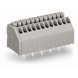 Wago 250-403 bornier 3P Gris