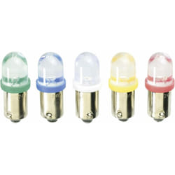59091213 Voyant de signalisation led vert BA9S 12 v/dc, 12 v/ac D53607 - Barthelme