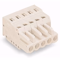 Wago 721-105/026-000, Gris, Polyamide, Étain, 16 A, IEC/EN 60664-1, 9,2 g
