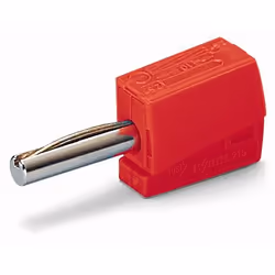 Wago 215-212, Banana, Rouge, 42 V, 20 A, 3,86 g, 8 mm