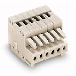 Wago 733-102 bornier 2P Gris