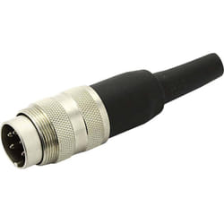 Amphenol T 3475 001 Cosse cylindrique mâle mâle, droit Nombre total de pôles: 7 Série (connecteur rond): C091 1 pc(s)